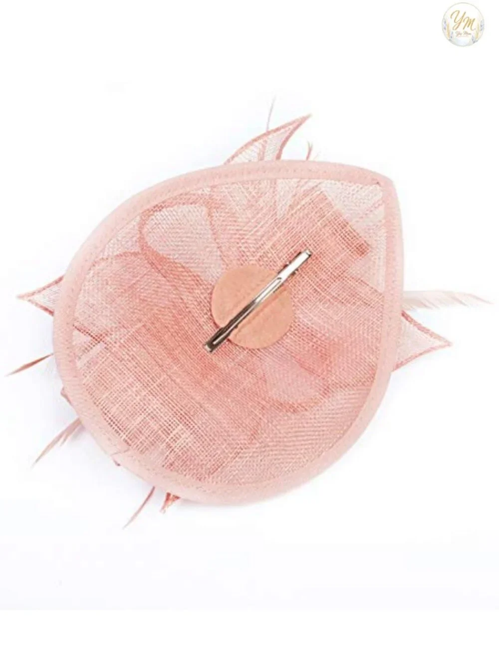 Sinamay Fascinator Hat Floral Feather Pillbox Derby for Women Tea Party UK